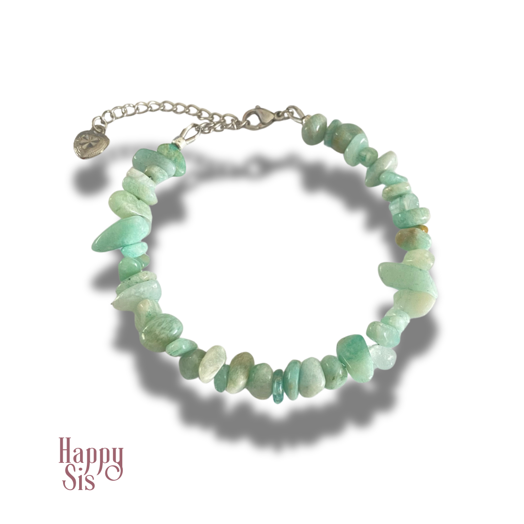 Armband Amazoniet Split Armband | Fresh natural tones