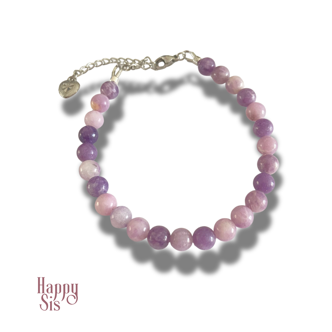 Lepidoliet Armband | Soft lilac elegance