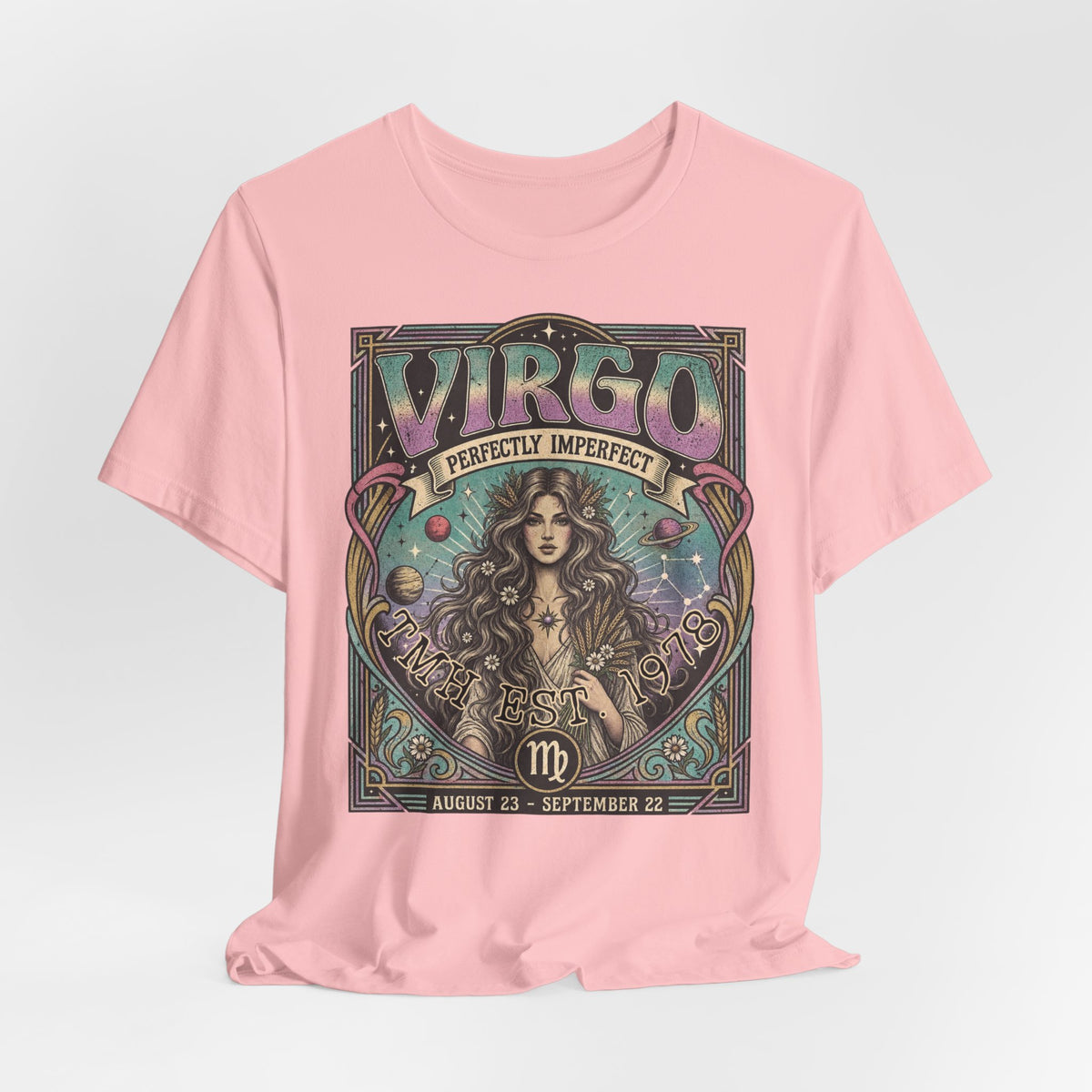 Virgo Sterrenbeeld met Persoonlijke tekst T-shirt
