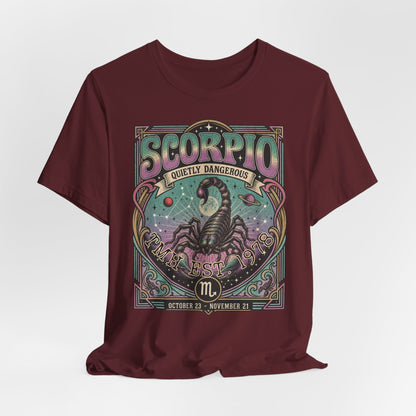 Scorpio Sterrenbeeld met Persoonlijke tekst T-shirt