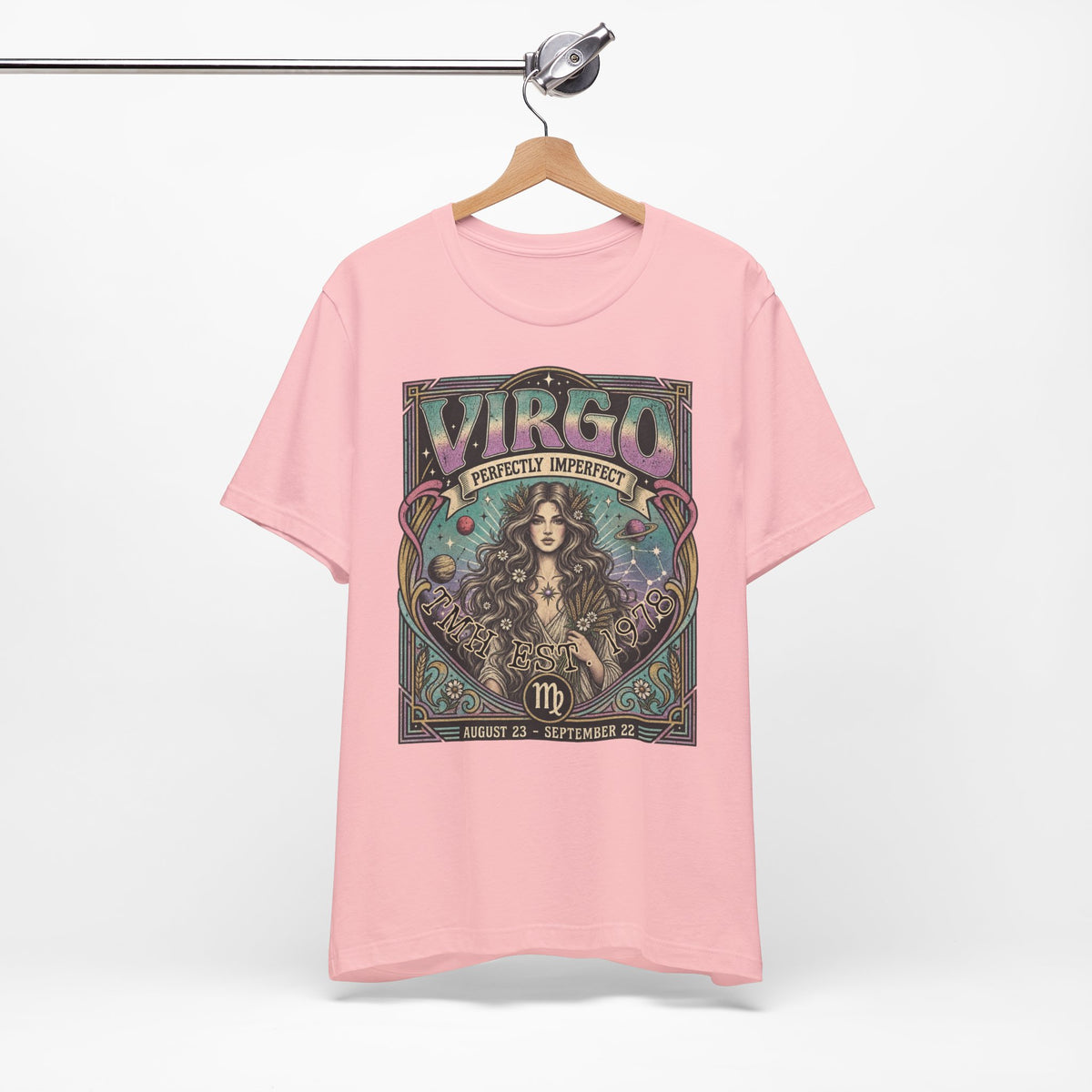Virgo Sterrenbeeld met Persoonlijke tekst T-shirt