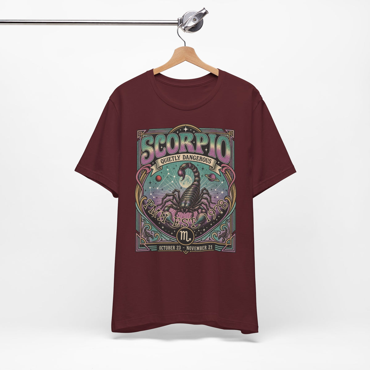 Scorpio Sterrenbeeld met Persoonlijke tekst T-shirt