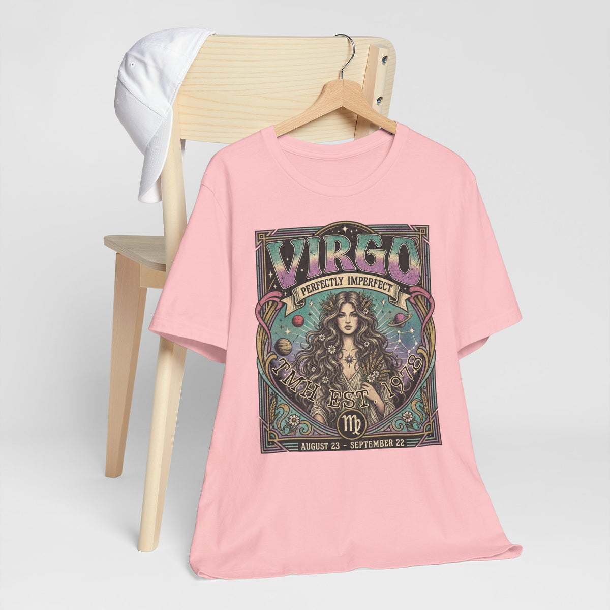 Virgo Sterrenbeeld met Persoonlijke tekst T-shirt
