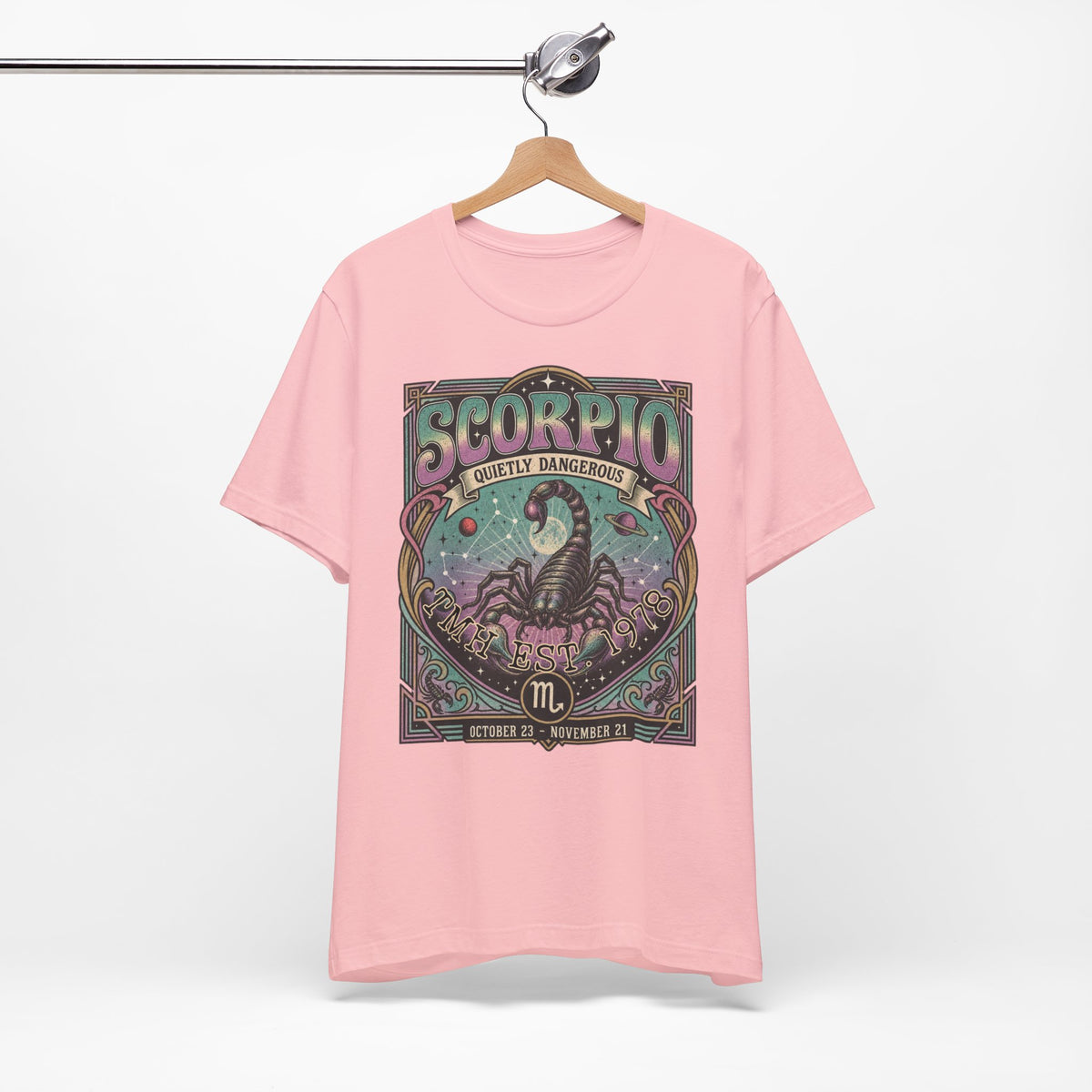 Scorpio Sterrenbeeld met Persoonlijke tekst T-shirt