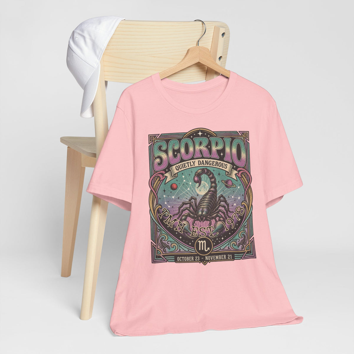 Scorpio Sterrenbeeld met Persoonlijke tekst T-shirt
