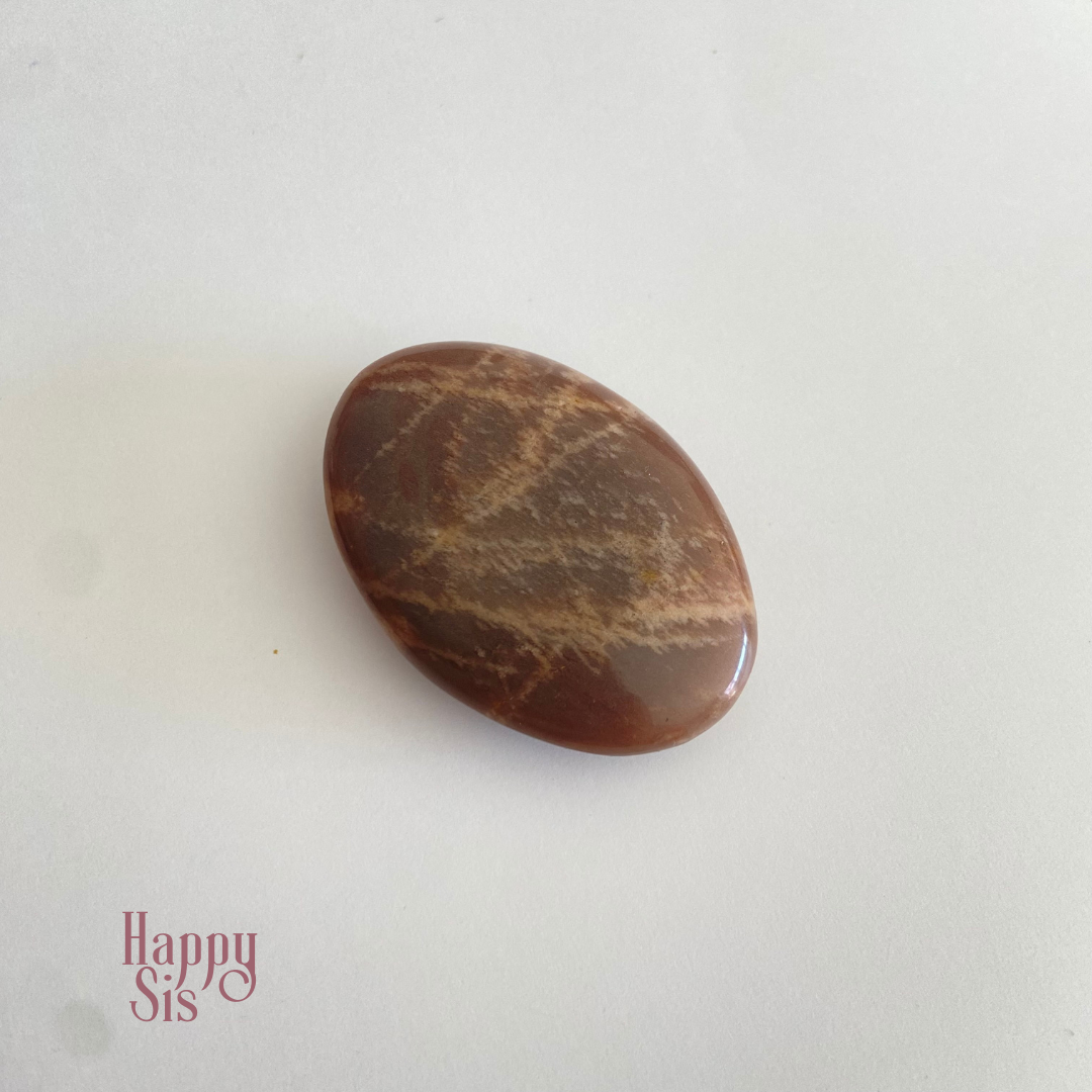 Bruine Maansteen Palmsteen | Warm natural glow