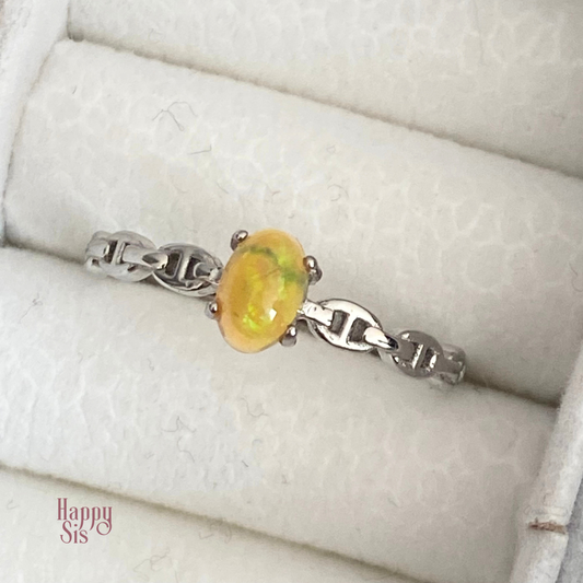 ethiopische opaal sterling zilveren 925 ring sterling silver ethiopian ring