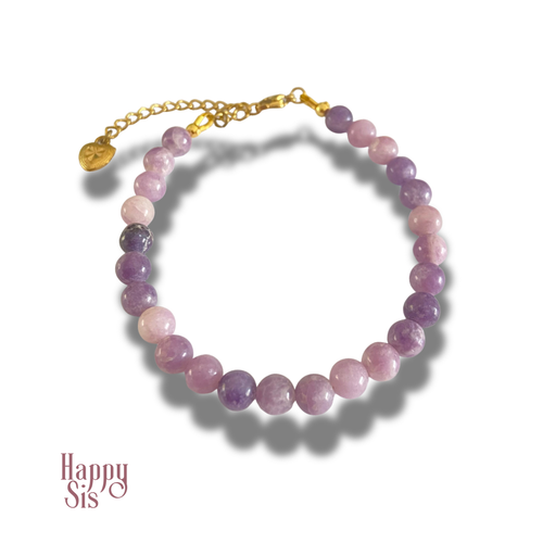 Lepidoliet Armband | Soft lilac elegance