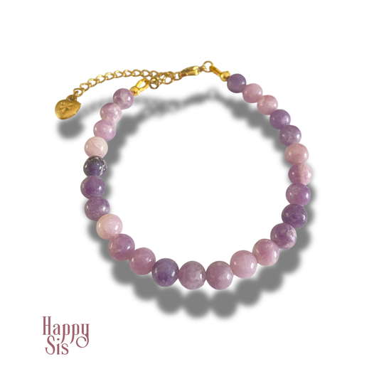 Lepidoliet Armband | Rust en Emotionele Balans