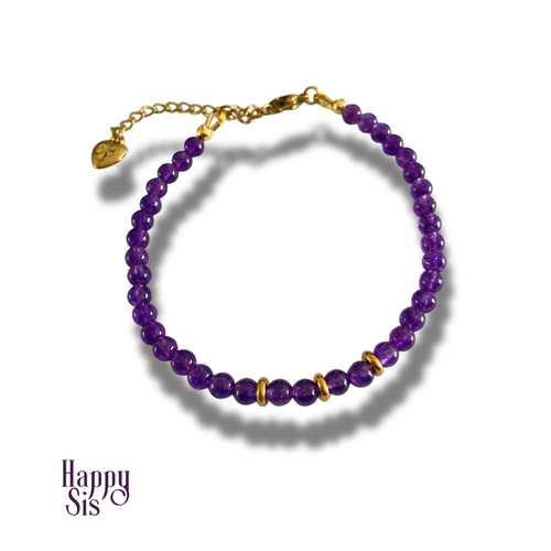 Amethist Armband | Deep purple elegance