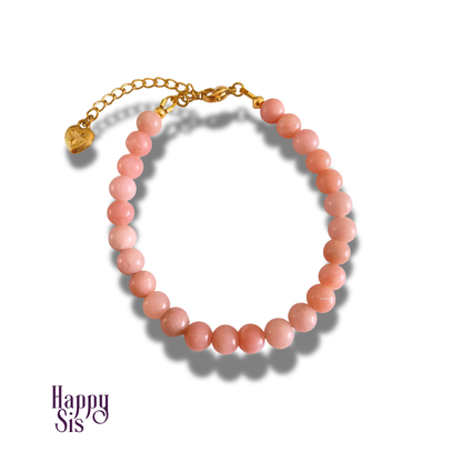 Roze Opaal – Heart Glow Armband | Soft feminine touch