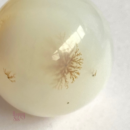 Dendritic Agaat bolletje Sugar druzy