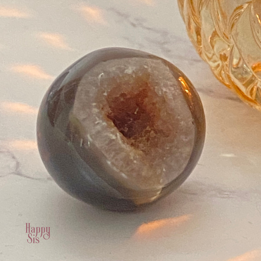 Druzy agaat bolletje
