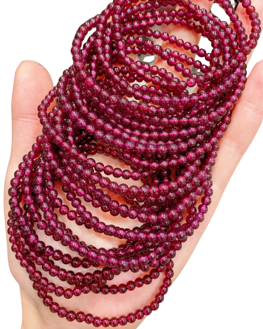 Purple Granaat Armbanmd