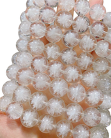 Snowflake Clear Kwarts Armband