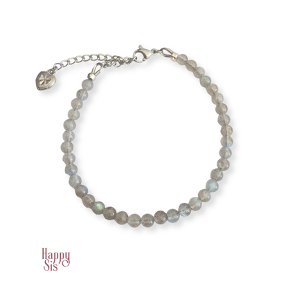 Regenboog Grijze Maansteen – Grey Glow Armband | Subtle shimmer elegance