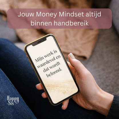 Money Mindset Phone NL Affirmaties voor Vrouwelijke Ondernemers