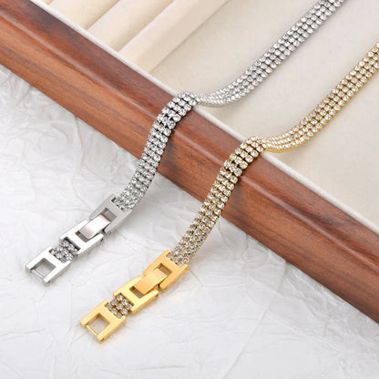 Aurelia Tennis Armband – 18K Gold Plated