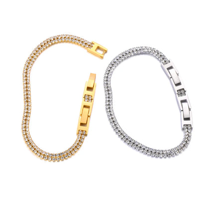 Aurelia Tennis Armband – 18K Gold Plated