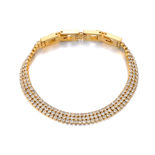 Aurelia Tennis Armband – 18K Gold Plated