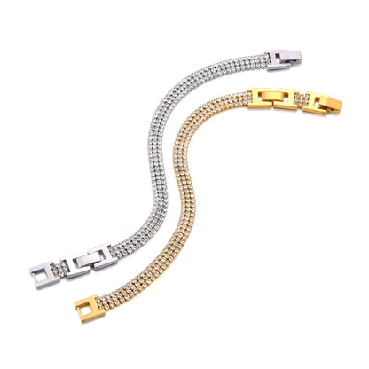 Aurelia Tennis Armband – 18K Gold Plated